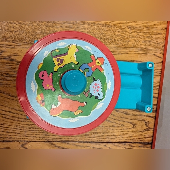 Fisher Price Vintage 1973 Crib & Playpen Music Box Mobile in box - Picture 6 of 12